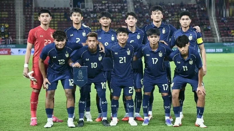 U22 Thái Lan thể hiện sức mạnh và chiến thuật 